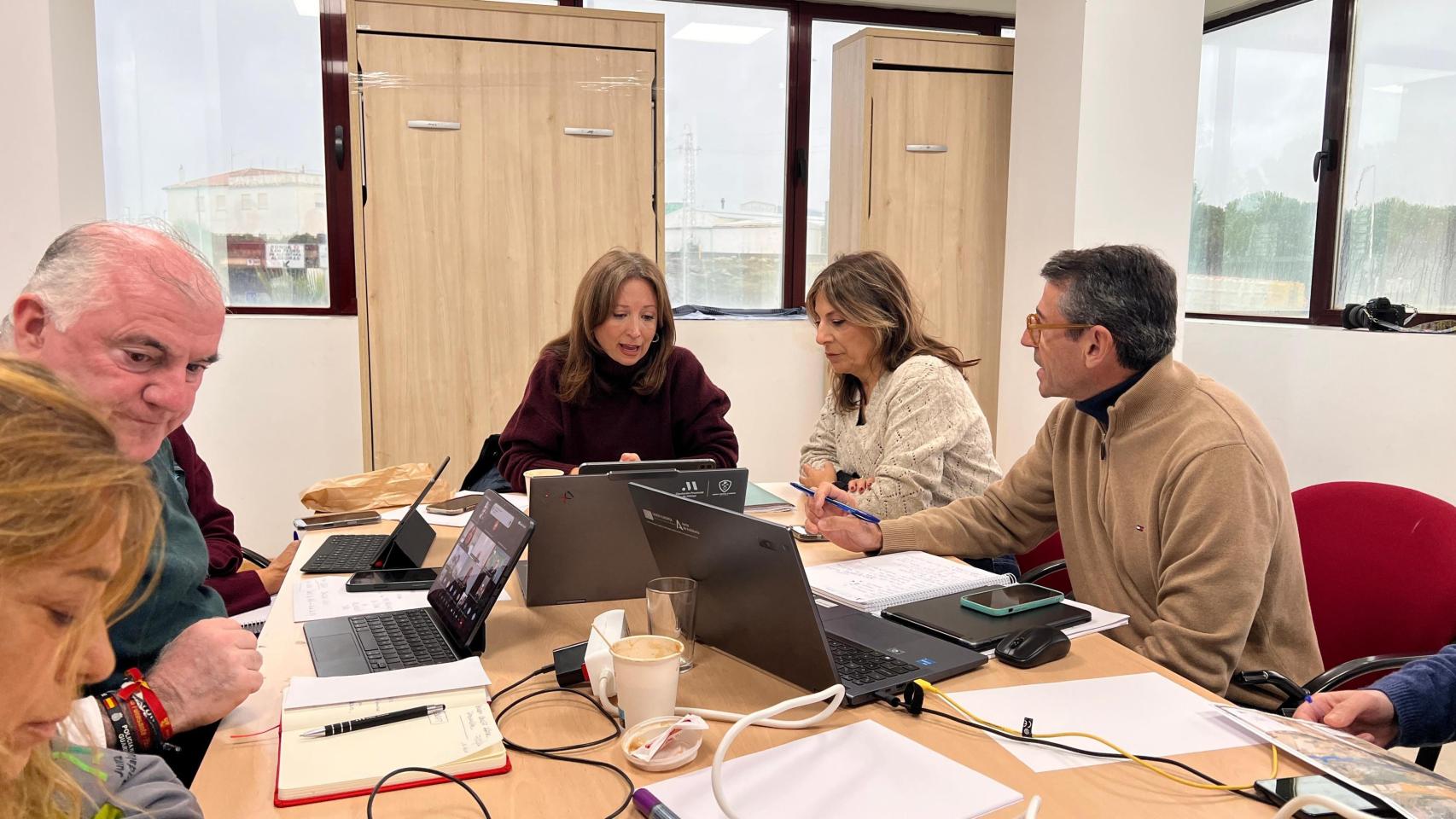 Puesto de Mando Avanzado en Ronda.