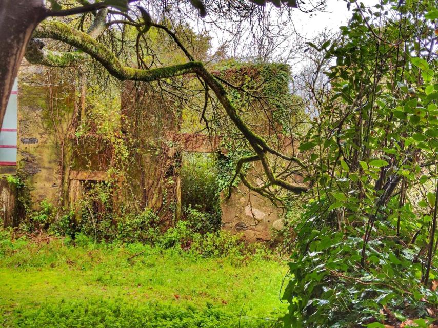 Parte trasera de la Torre de Peito Bordel. Iván Fernández Amil