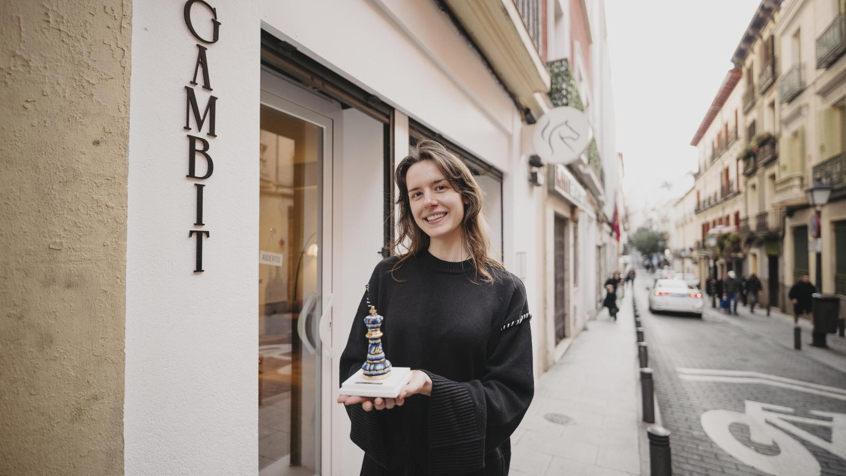 Alexandra Tivoly, artífice de Gambit Café.