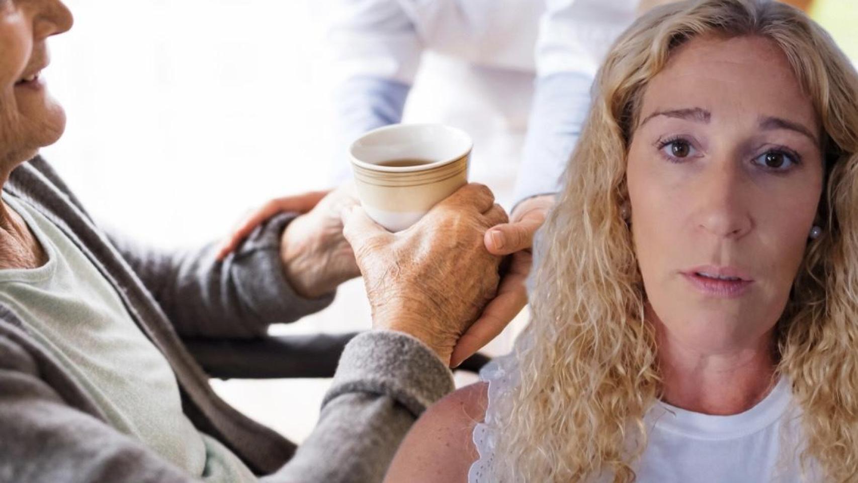 María Adame, auxiliar de ayuda a domicilio.