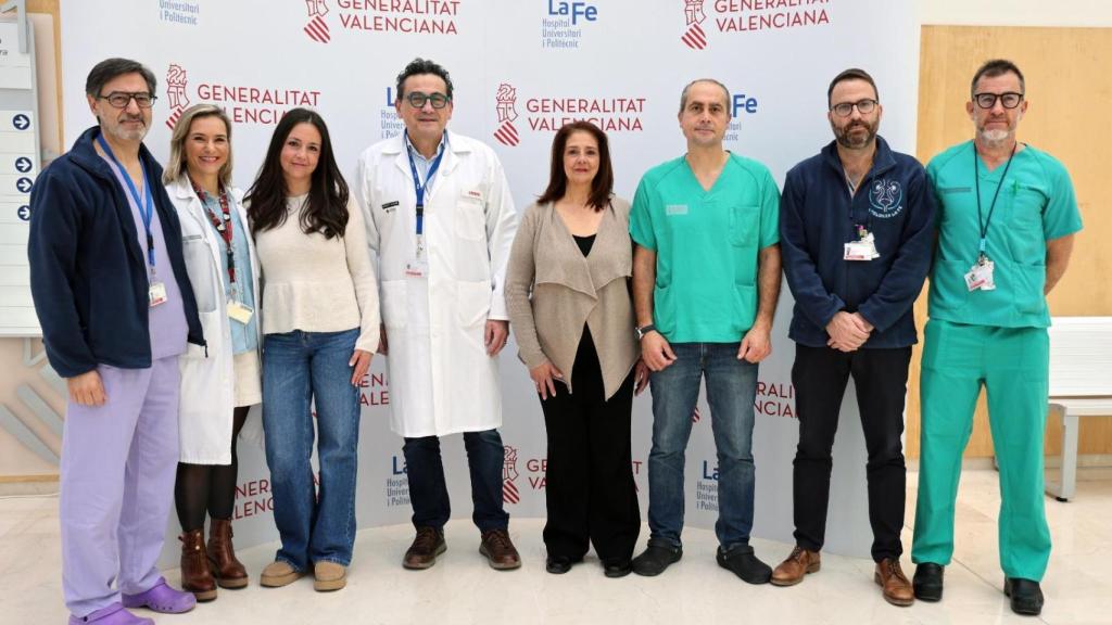 Parte del equipo de la Fe.