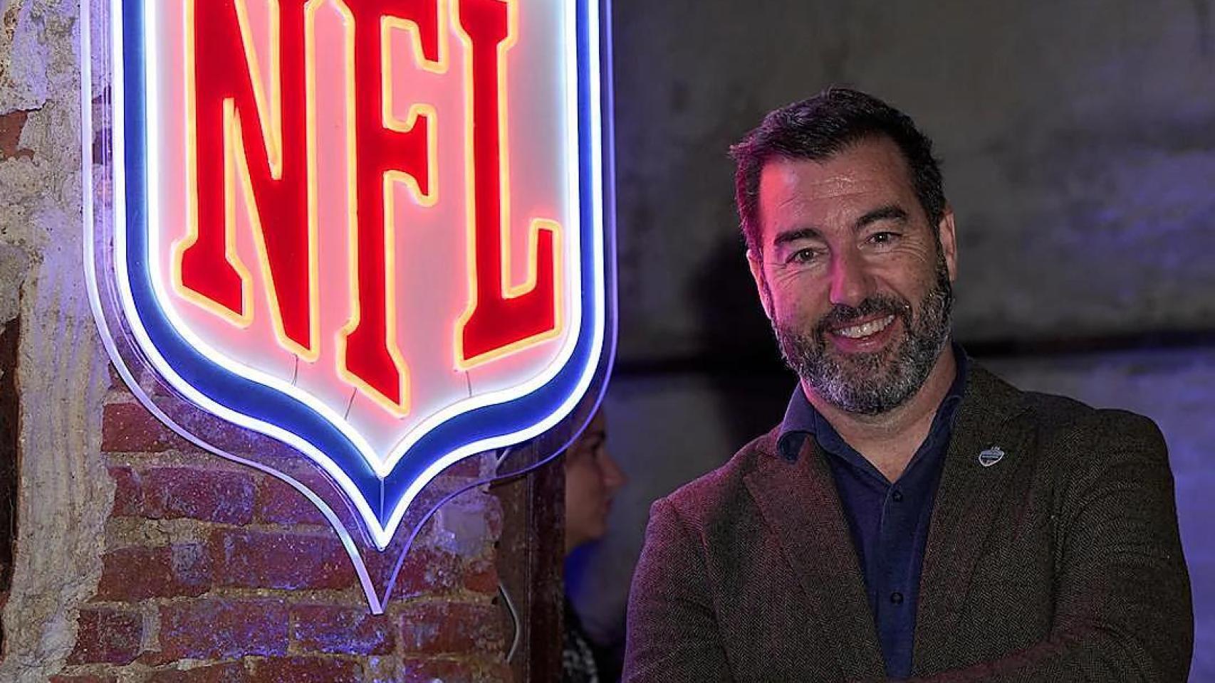 Rafael de los Santos, director general de la NFL en España.