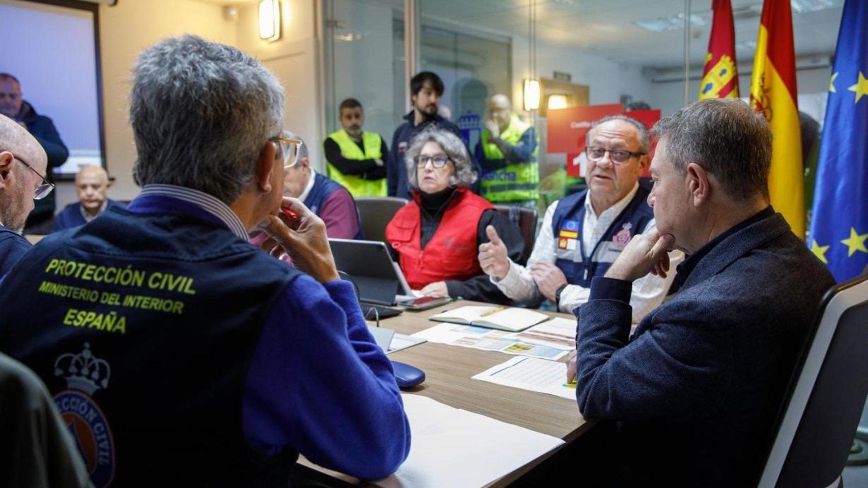 Reunión del Comité Asesor del PRICAM en el Centro de Coordinación Operativa (CECOP).
