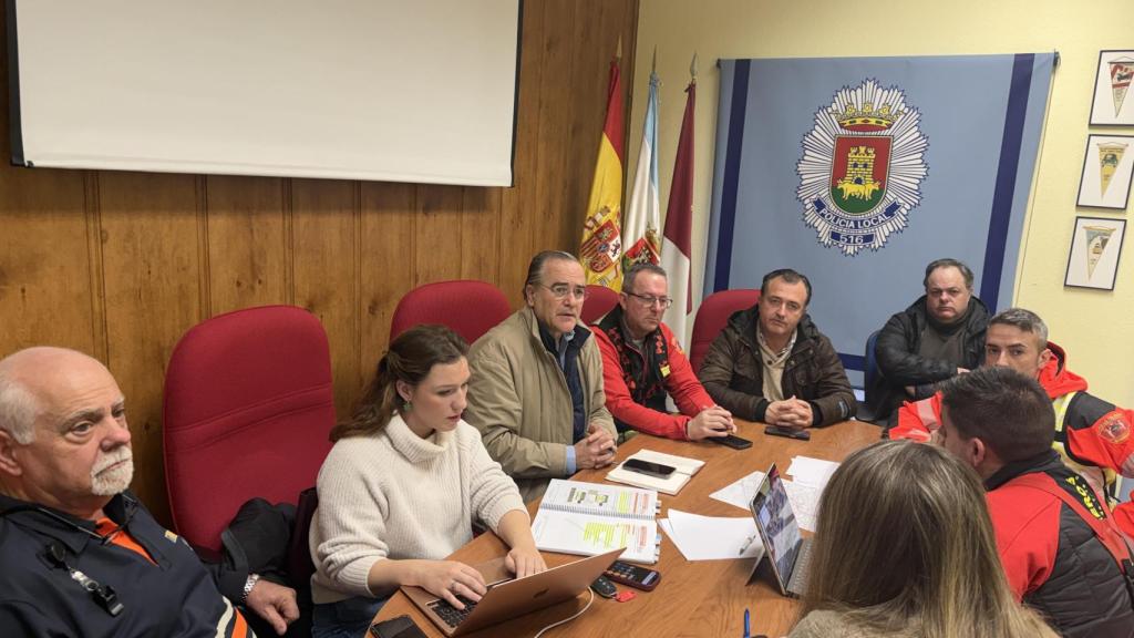 El alcalde de Talavera, José Julián Gregorio, en la reunión del CECOPAL.