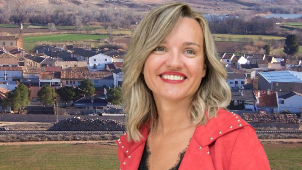 Pilar Alegría y su pueblo de fondo, La Zaida