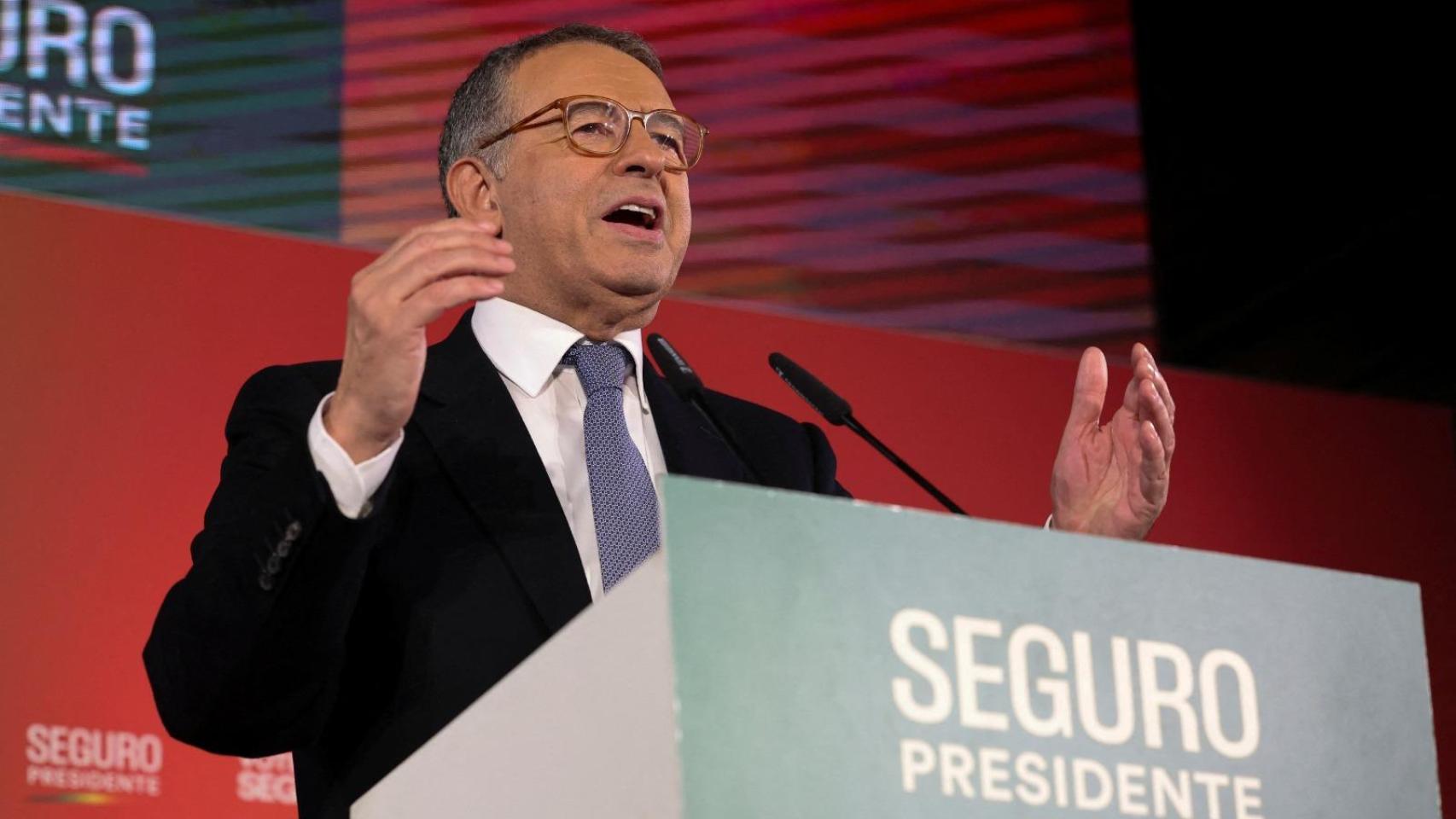 El candidato socialista a las elecciones presidenciales de Portugal, António José Seguro.