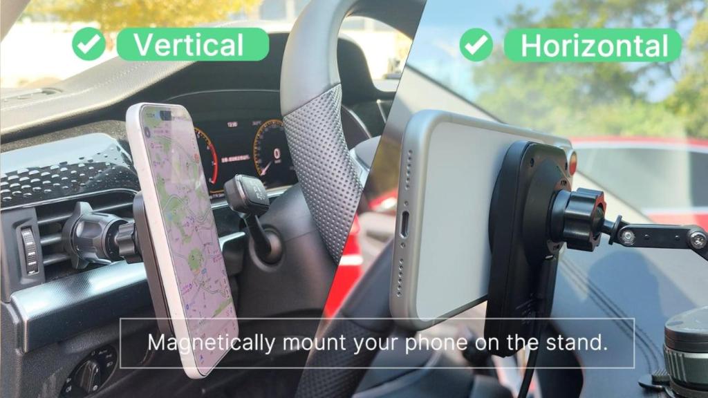 Soporte 4 en 1 en dos direcciones