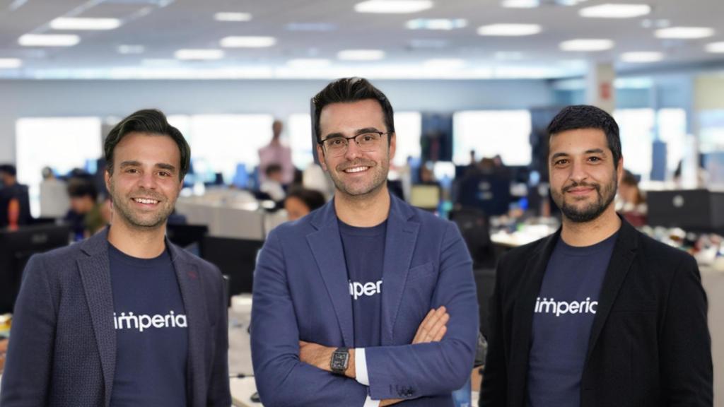 Equipo fundador de la startup Imperia.