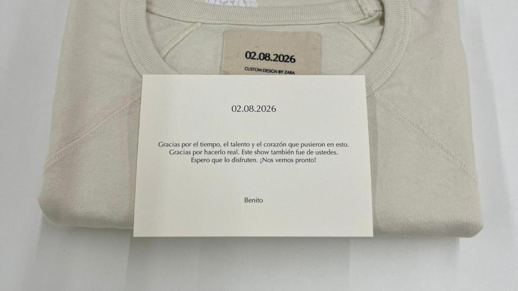 Mensaje de Bad Bunny a Zara