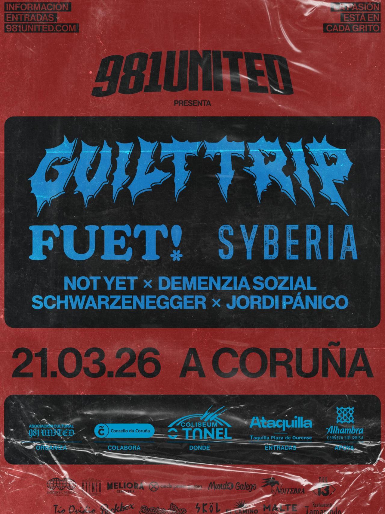 Cartel de 981 United.