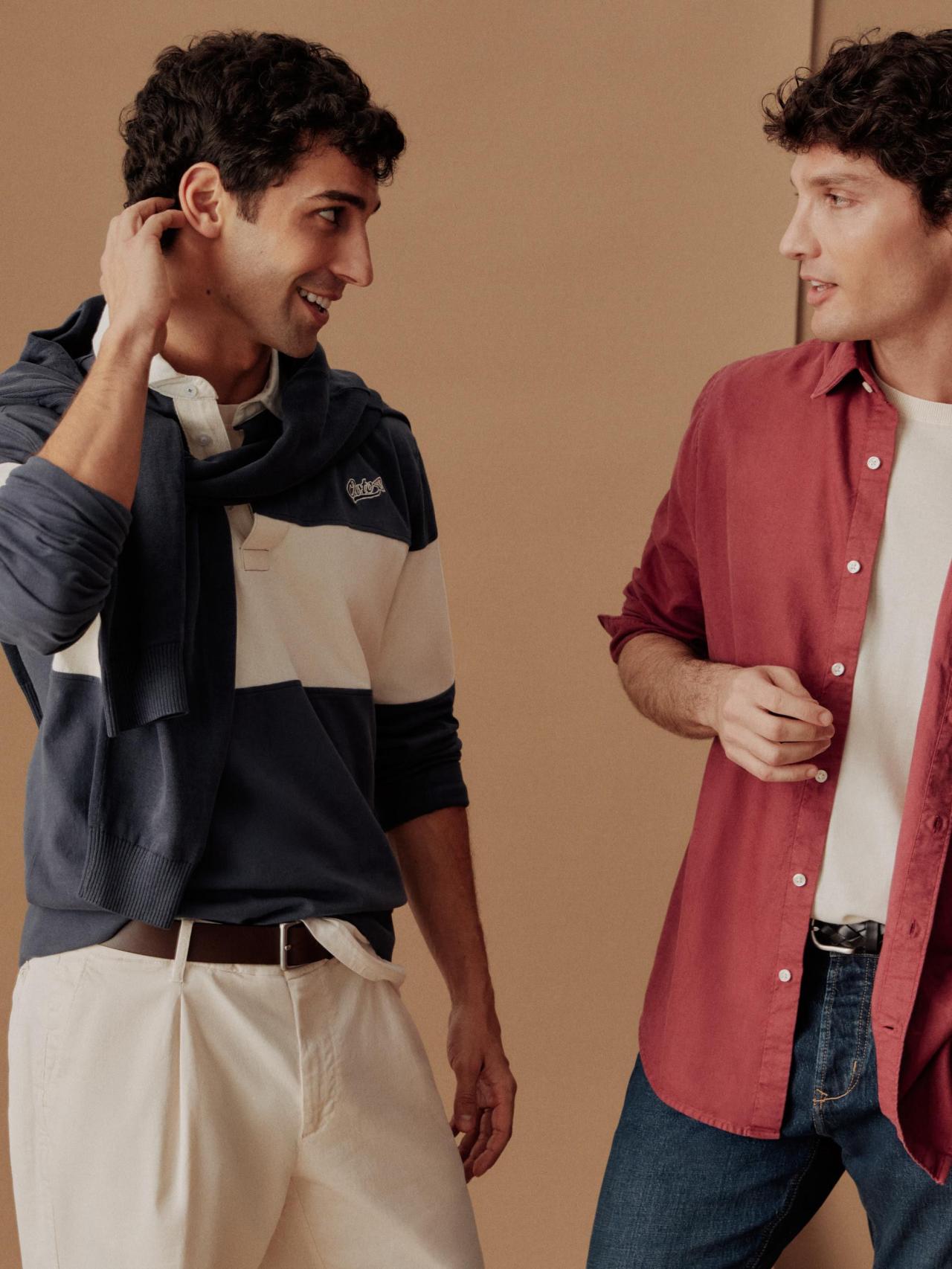 Francisco Faria y Alex de Mora, amigos.