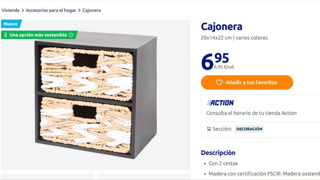 Cajonera.