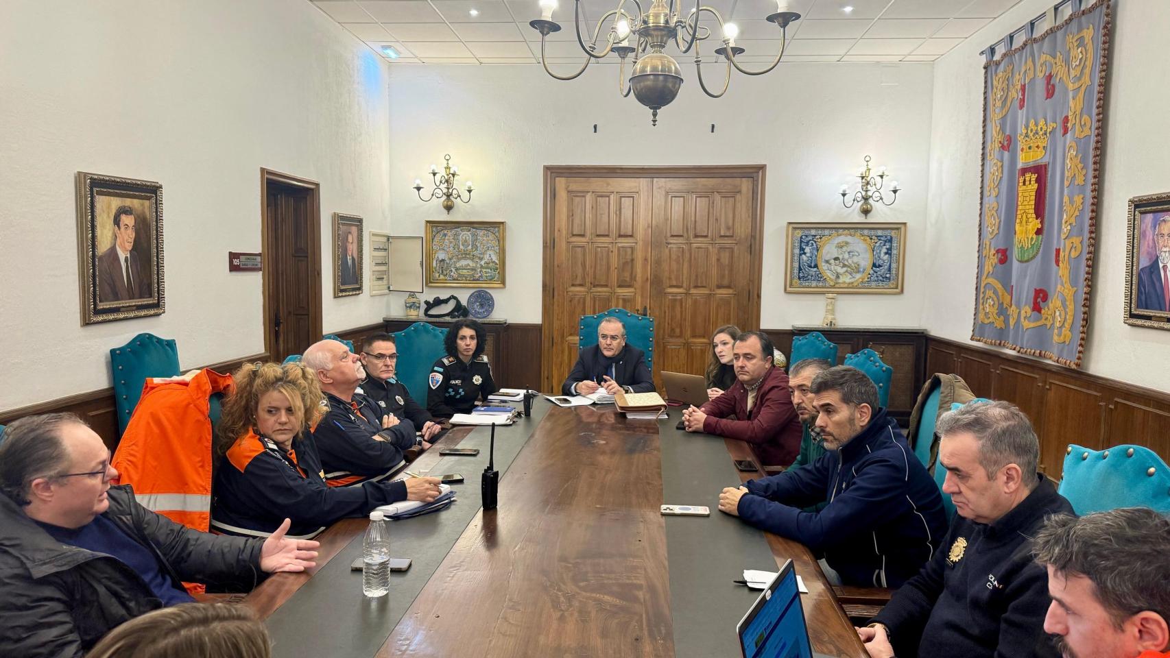 Reunión CECOPAL llevada a cabo esta mañana en Talavera de la Reina.