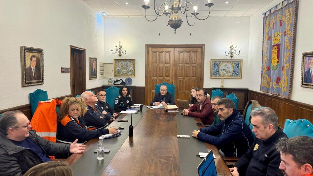 Reunión CECOPAL llevada a cabo esta mañana en Talavera de la Reina.