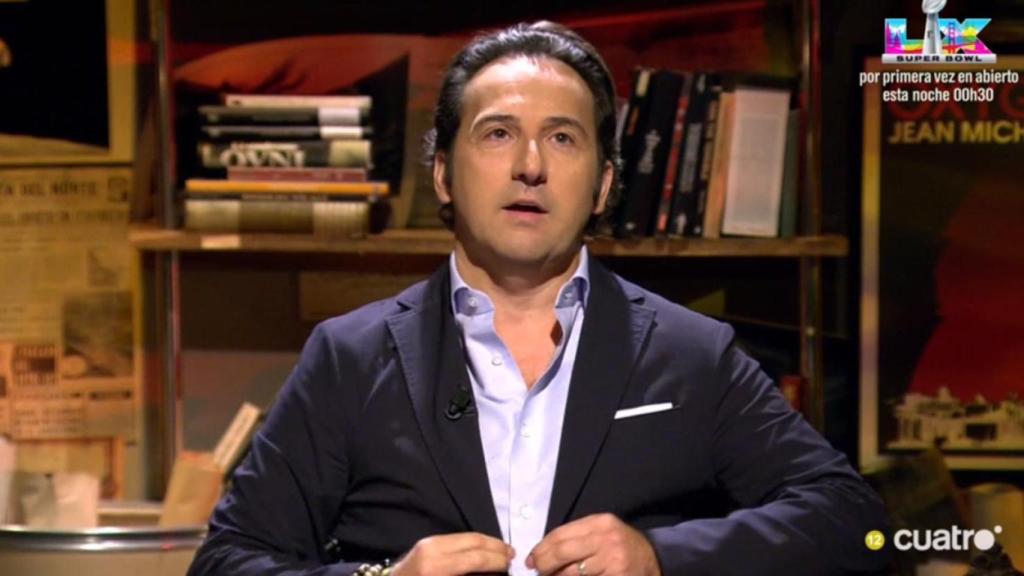Iker Jiménez, este domingo en 'Cuarto Milenio'.
