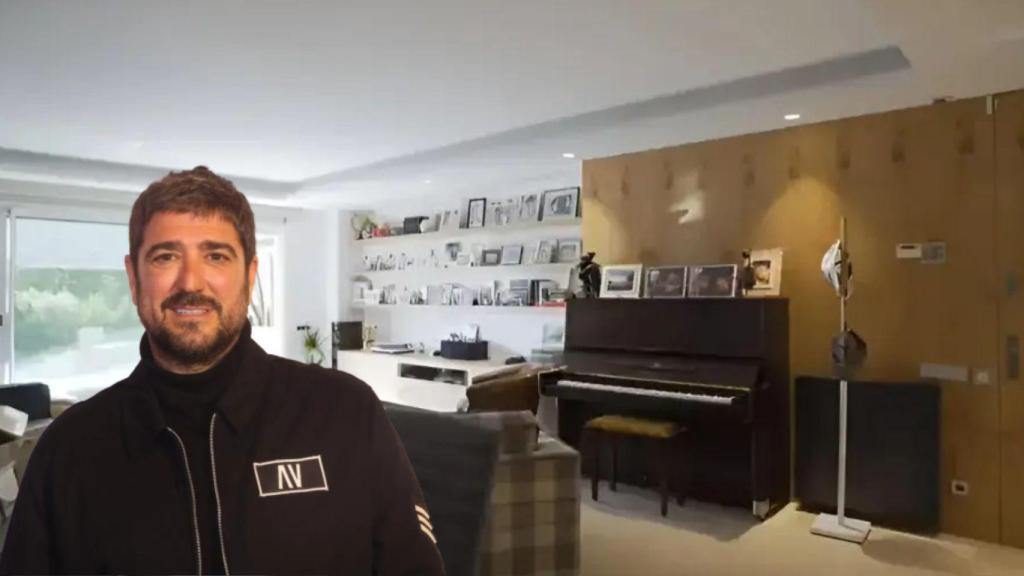 Así es la casa de Antonio Orozco (53) en Barcelona