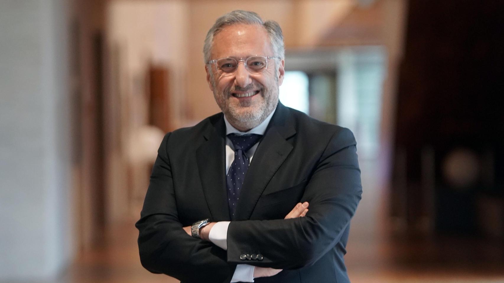 El candidato de Vox a las elecciones autonómicas del próximo 15 de marzo en Castilla y León, Carlos Pollán