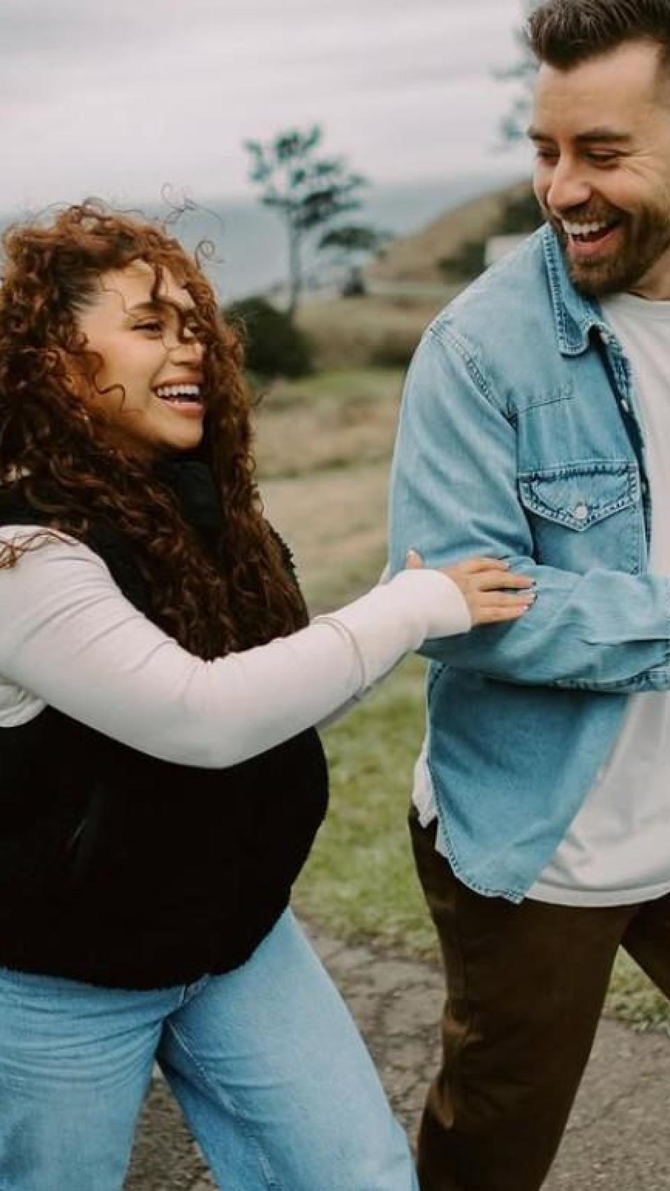 La pareja, en una fotografía de sus redes sociales.