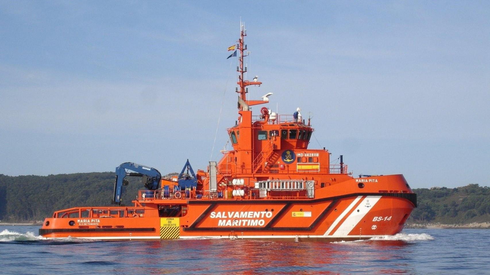Remolcador 'María Pita' de Salvamento Marítimo.