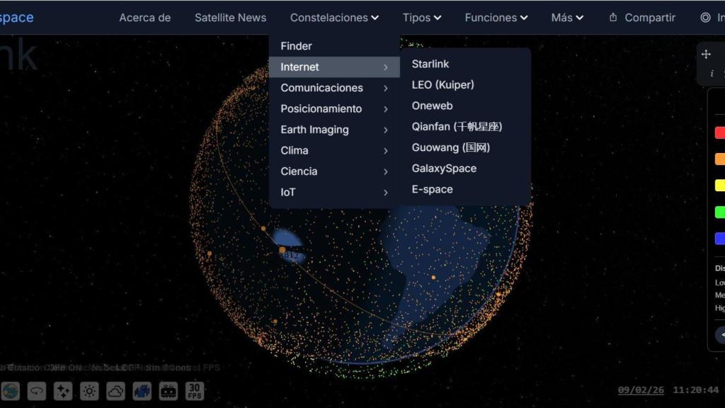 Captura de Satellite Map