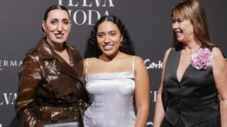 Rossy de Palma y su hija Luna en un acto público.