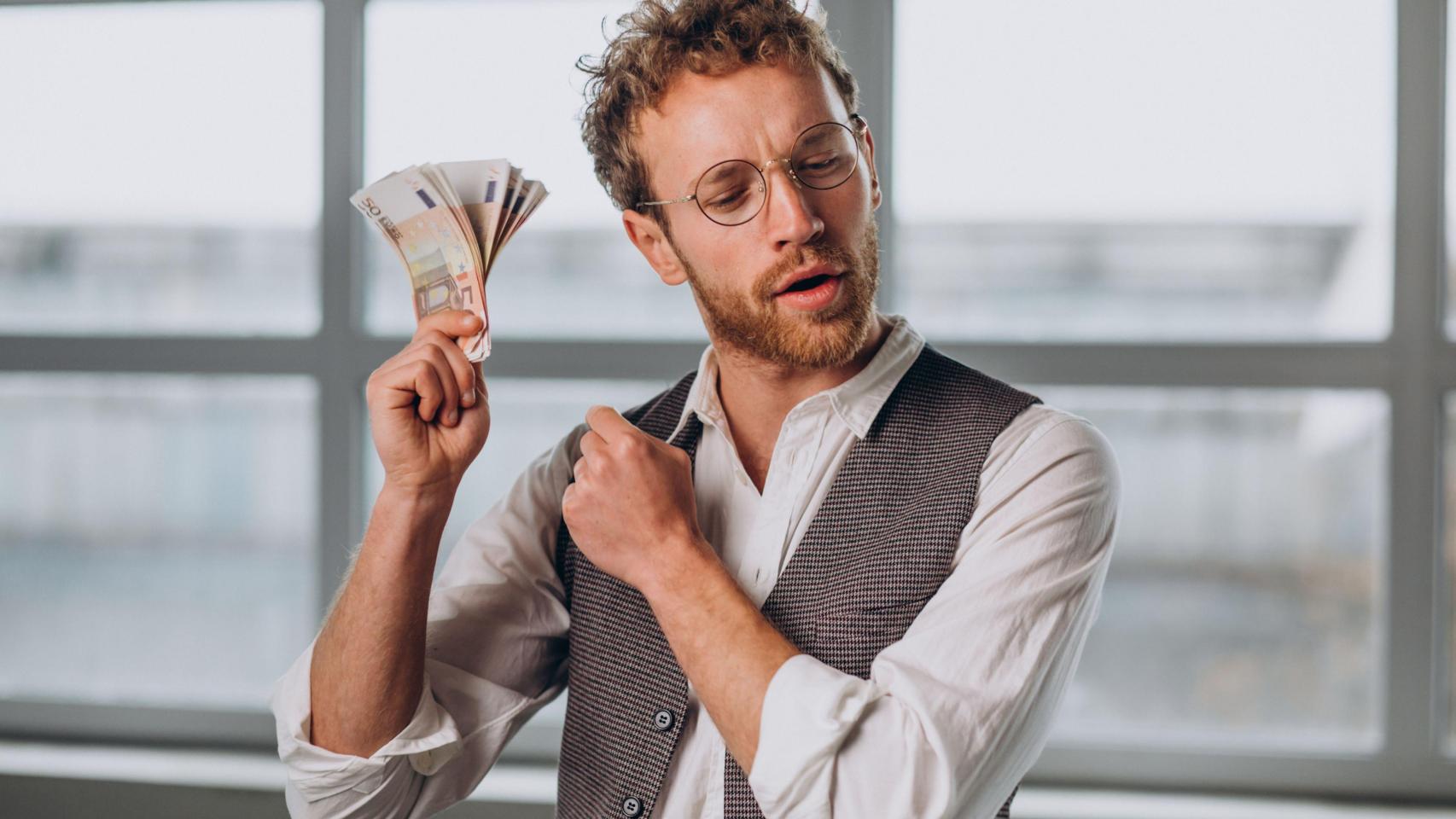 Imagen representativa pago en efectivo de una renta.