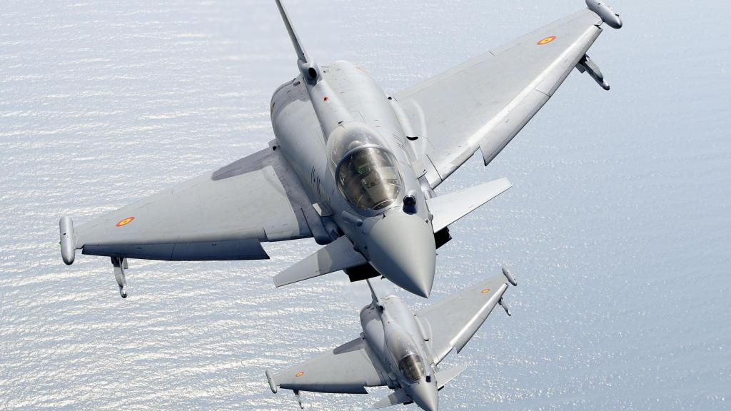 Cazas Eurofighter del Ejército del Aire