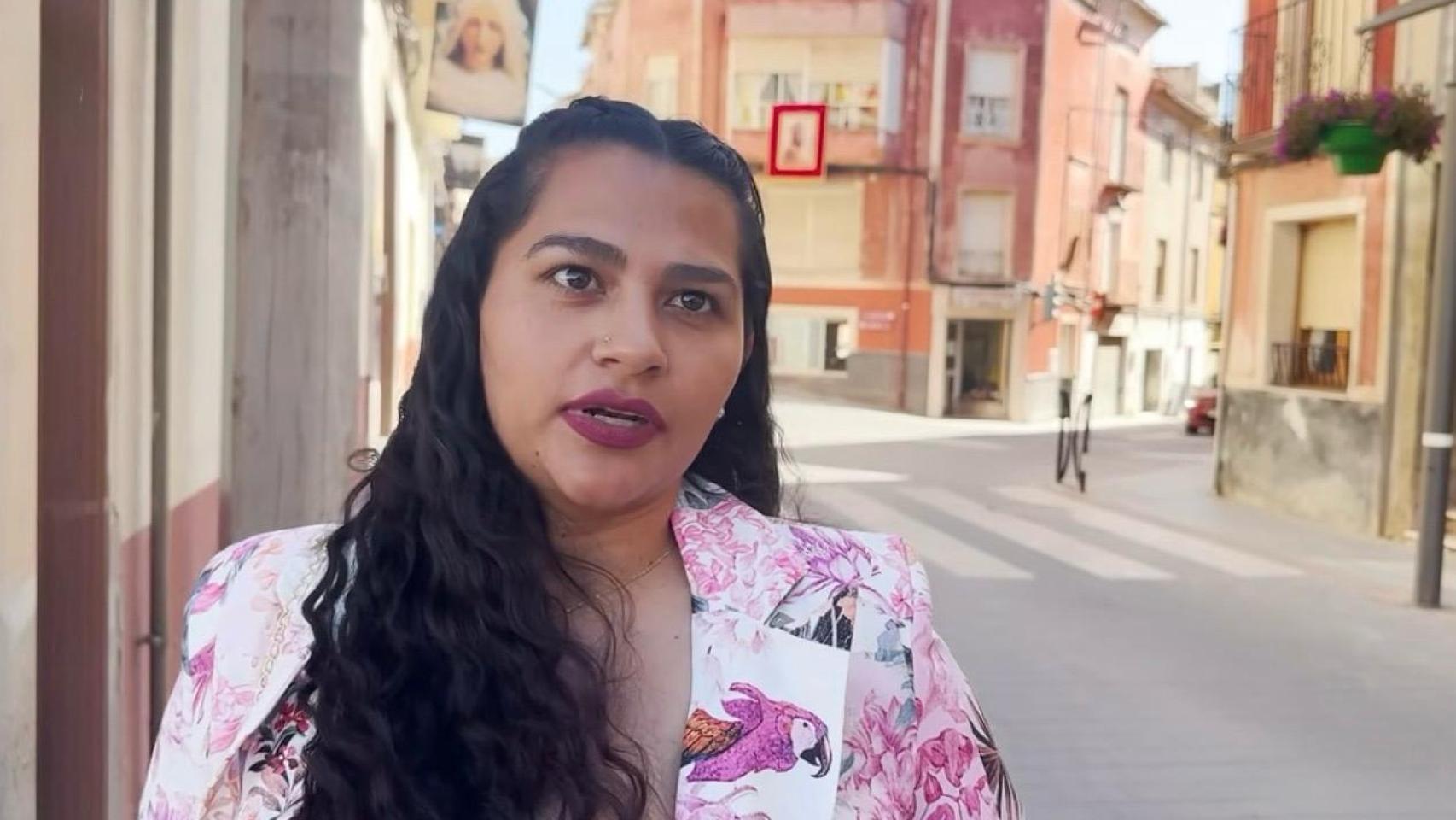 Carolina, cuidadora a domicilio en España.