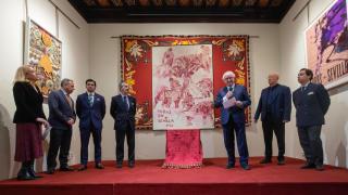 Presentación del cartel anunciador de la temporada taurina de Sevilla.