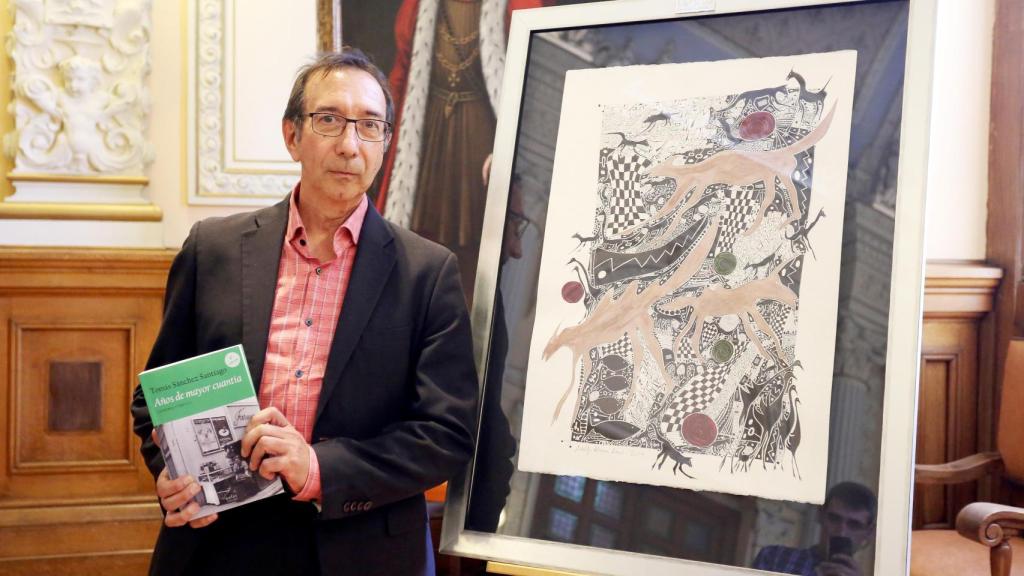 El escritor zamorano, Tomás Sánchez Santiago