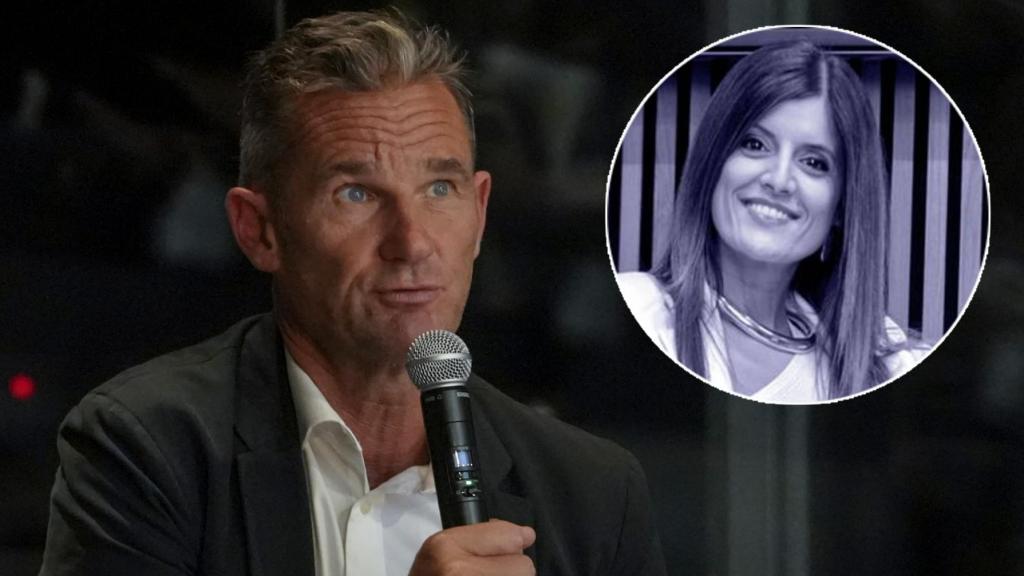 Iñaki Urdangarin en un fotomontaje de EL ESPAÑOL junto a su compañera, Núria Sala.