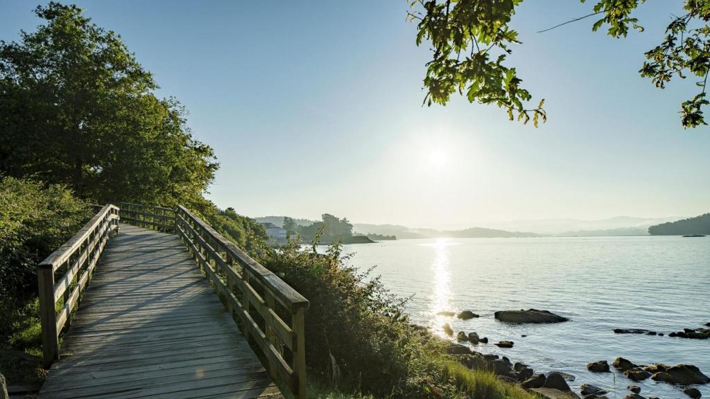 Senda de O Laño, en Poio (Pontevedra)