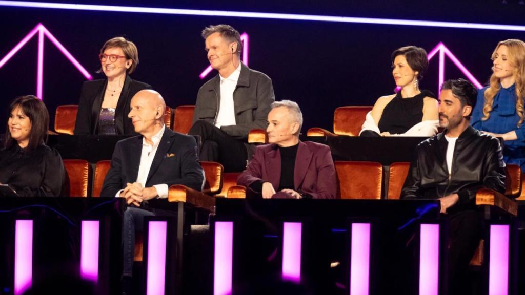 El jurado del Benidorm Fest 2025.