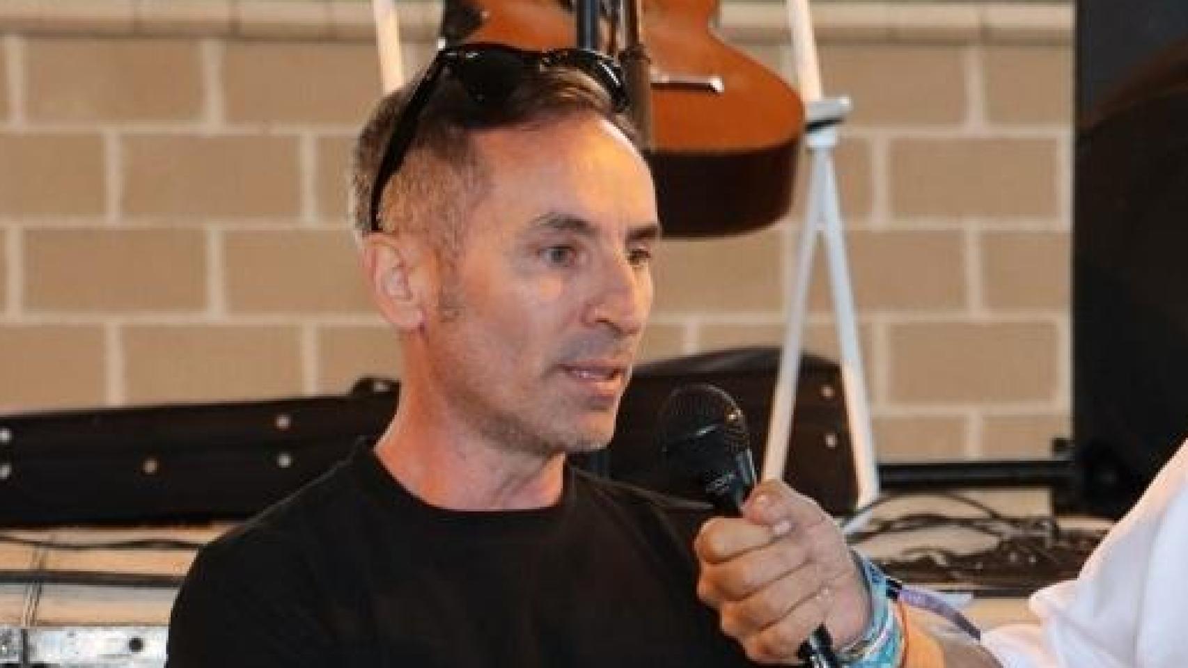 Óscar Fernández Giralda en su etapa como concejal del Ayuntamiento de Tudela