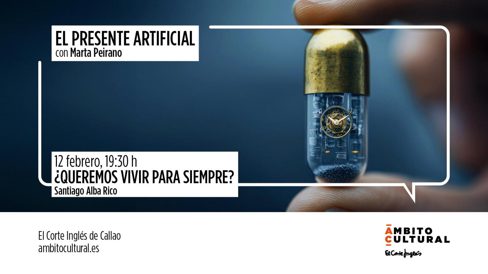 ¿Queremos vivir para siempre? Una reflexión sobre la IA y el sueño humano de la vida eterna, con Santiago Alba Rico