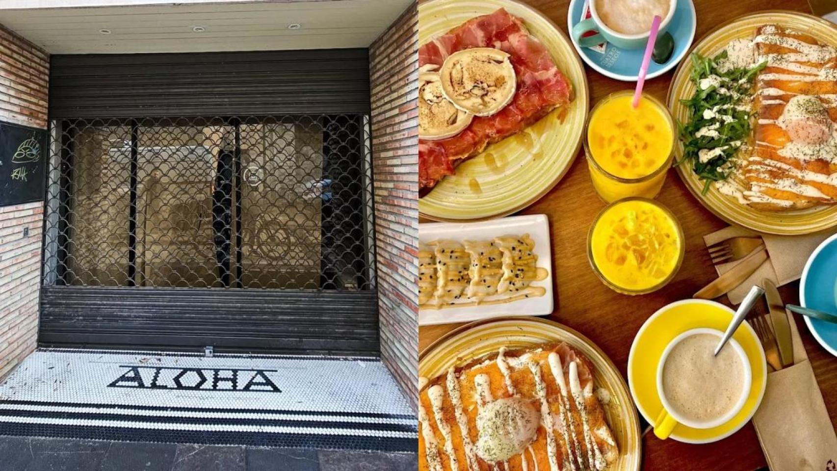 Cafetería La Gata con manchas.