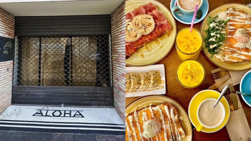 Cafetería La Gata con manchas.