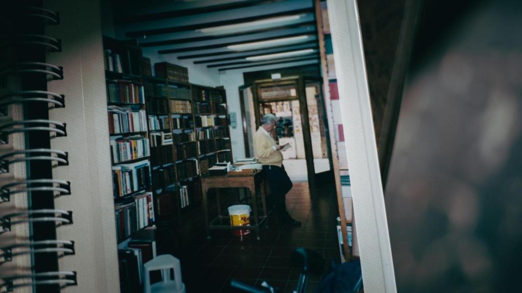 Fotografía de la antigua librería, ya cerrada al público.
