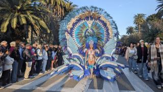 Una fantasía en el desfile del pasado domingo.