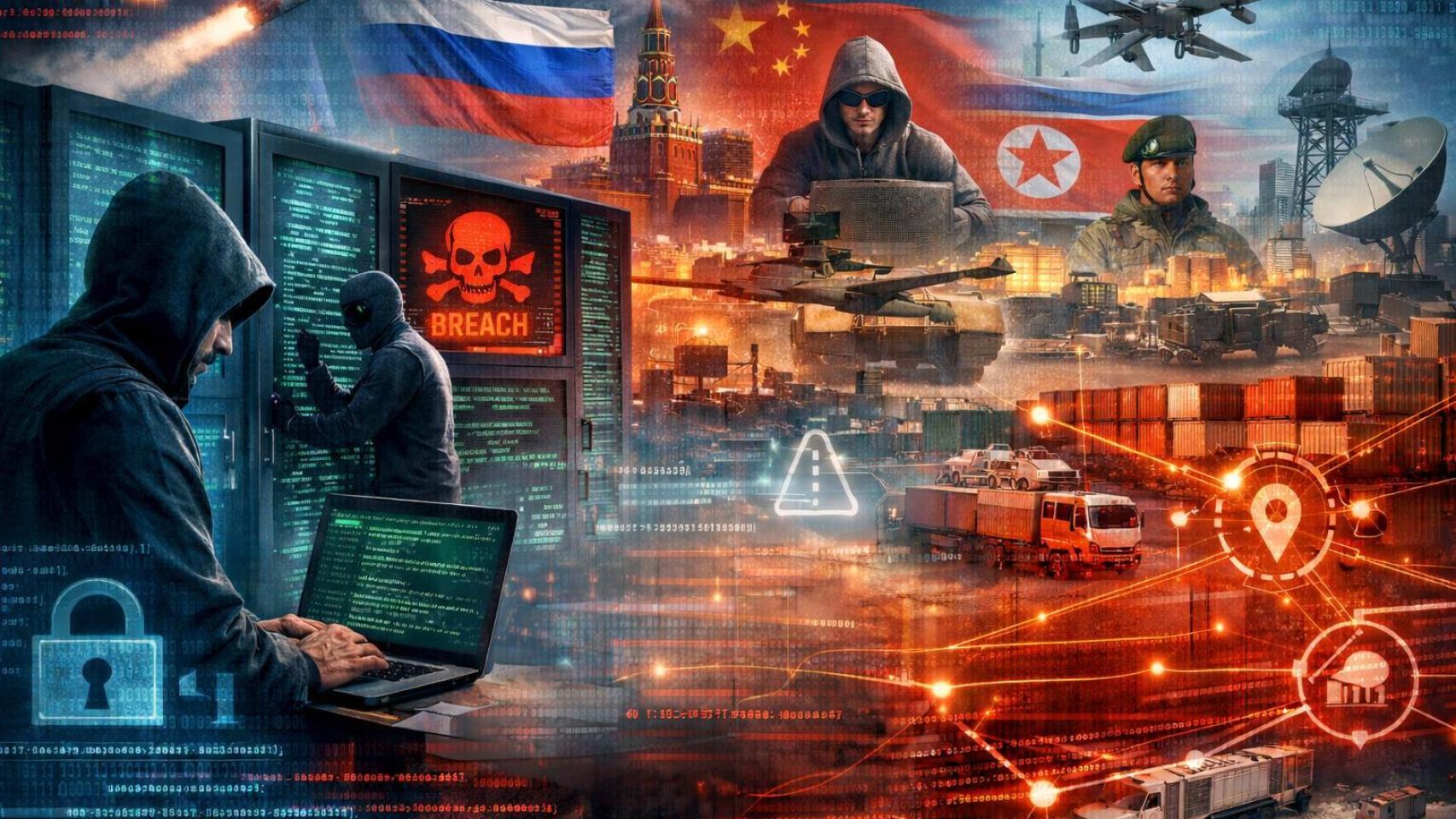 Ciberataques a la industria de defensa.