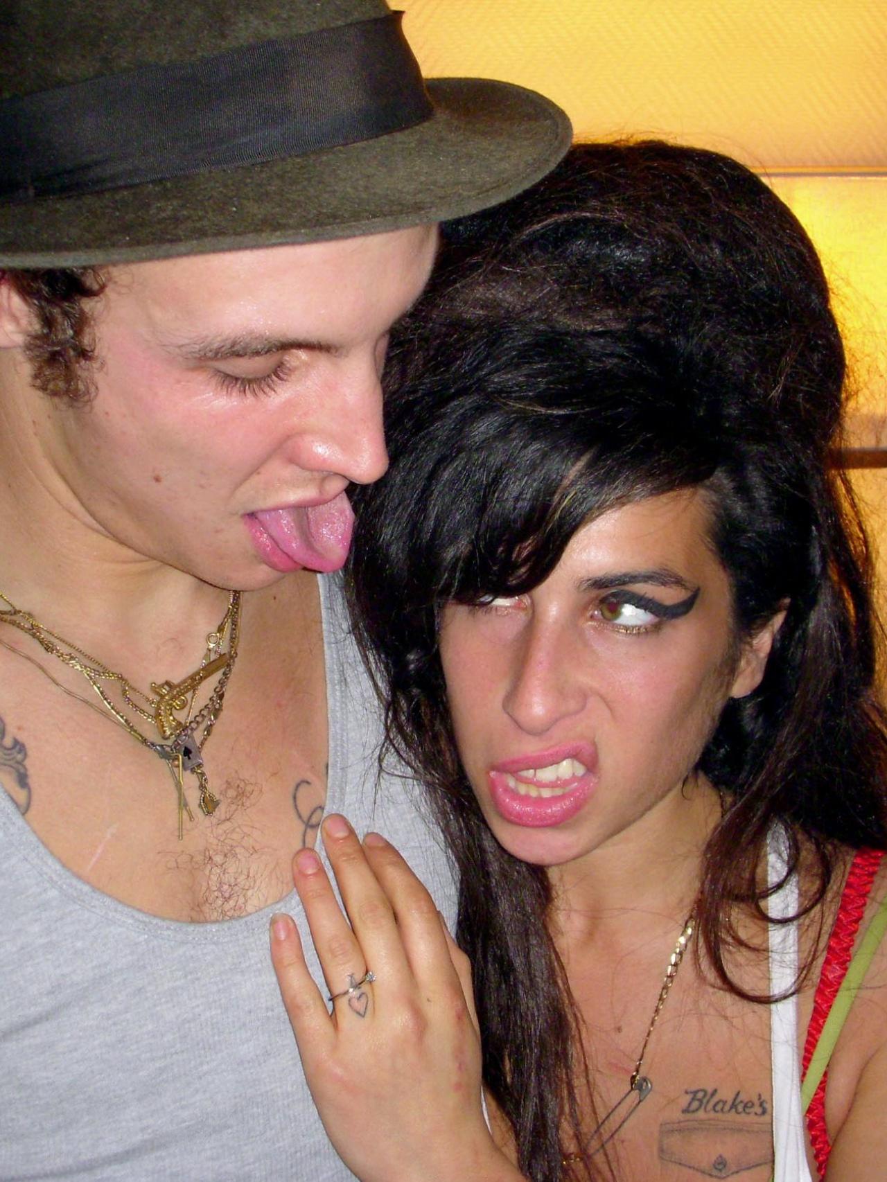 Amy y su exmarido, Blake, en una imagen de archivo.