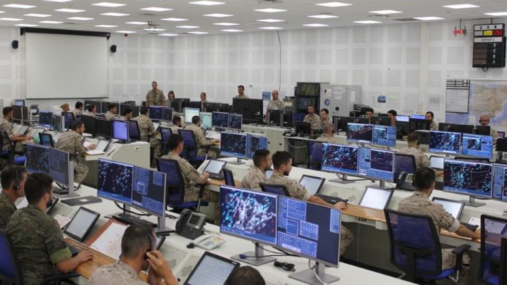 Grupo Central de Mando y Control (GRUCEMAC), en la base de Torrejón de Ardoz (Madrid)