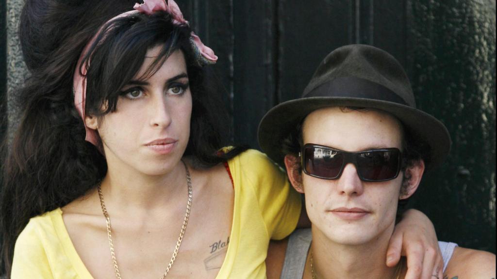Amy Winehouse y su exmarido, Blake, en una imagen de archivo.