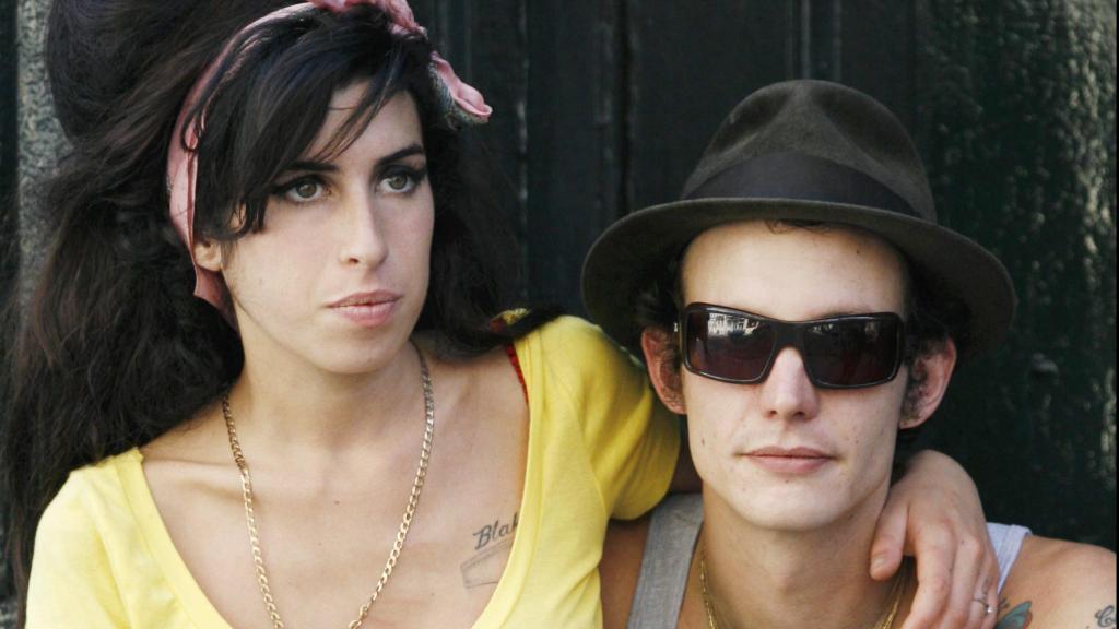 Amy Winehouse y su exmarido, Blake, en una imagen de archivo.