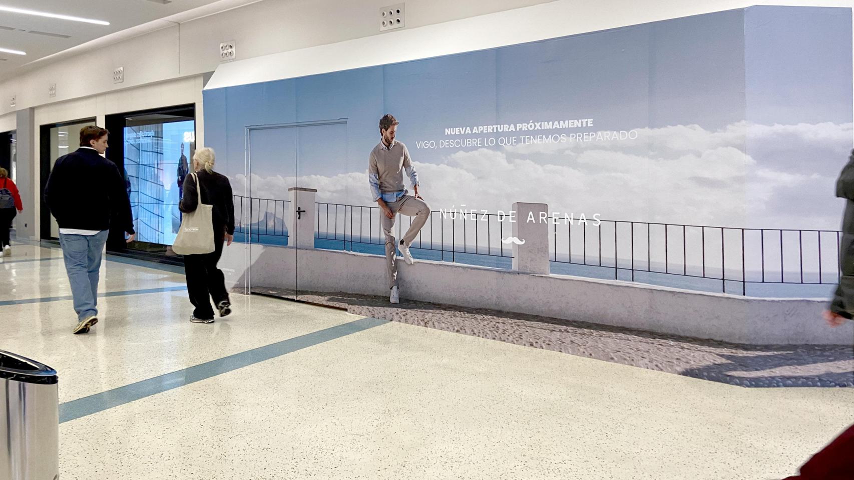 El Gran Vía de Vigo aumenta su oferta de moda de hombre: Núñez de Arenas abre una tienda