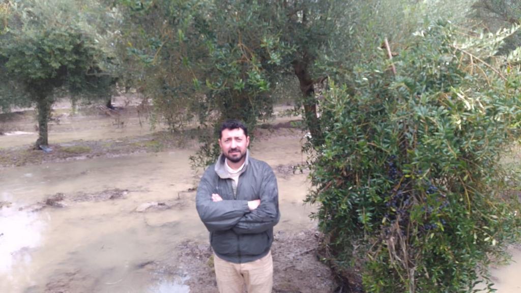 Alfonso Menacho, en la finca familiar 'La Misericordia' en Junta de los Rios (Arcos de la Frontera).