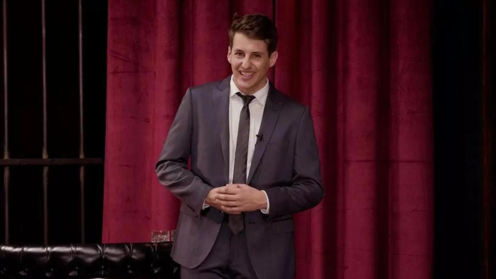 Jorge Pueyo durante su etapa como presentador.