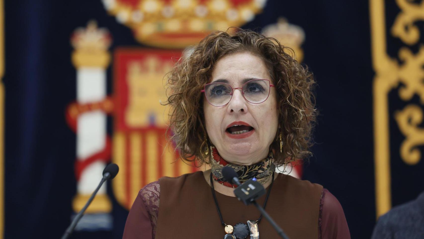 María Jesús Montero, ministra de Hacienda.