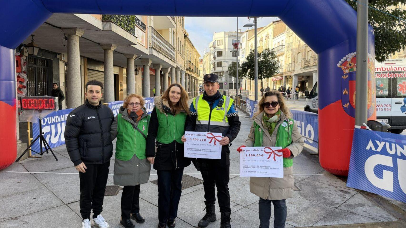 El Jamón Veloz recauda 1.200 euros