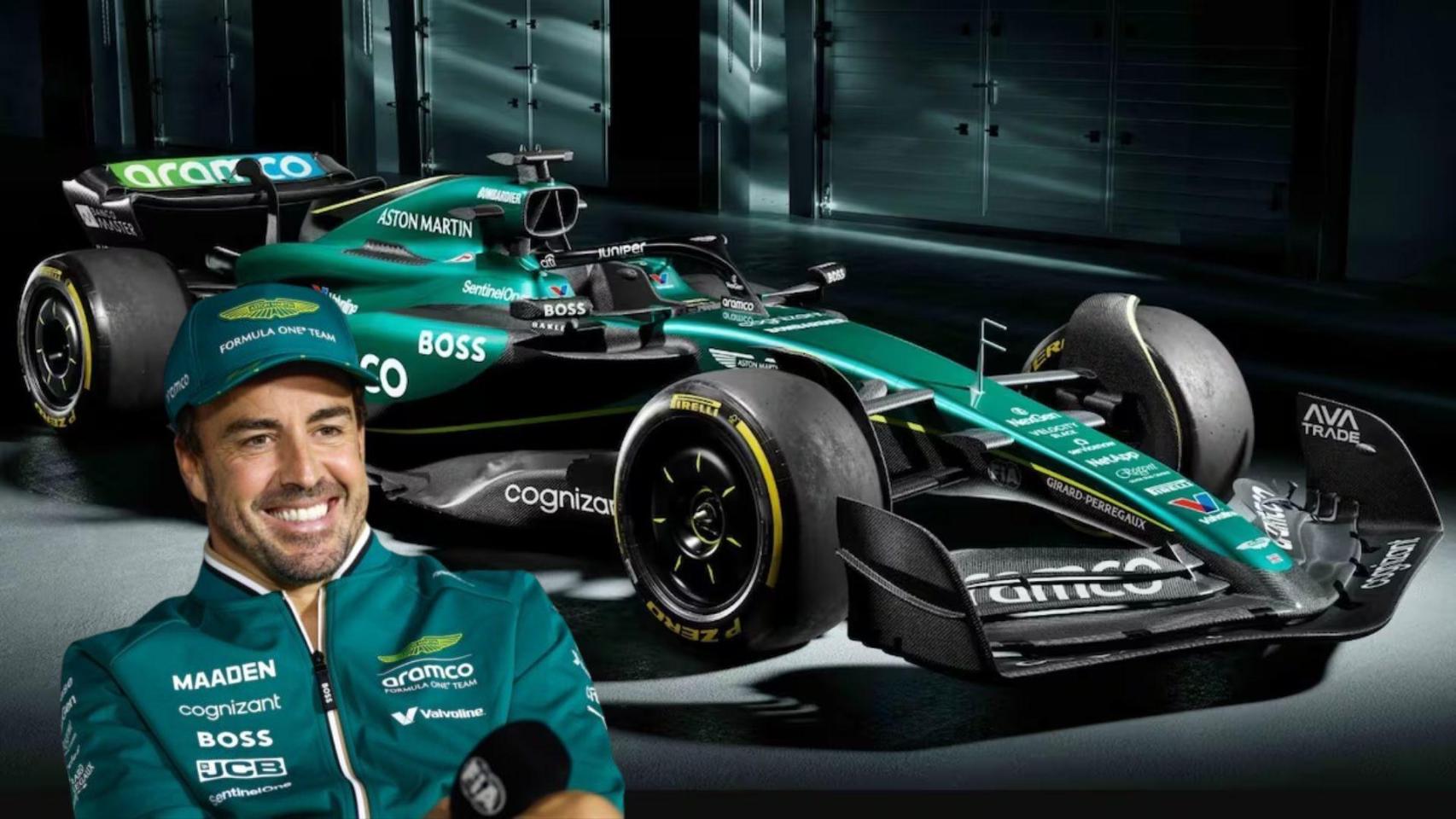 Presentación de Aston Martin AMR26 de Fernando Alonso